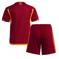 Dres AS Roma Domaci za djecu 2023-24 Kratak Rukav (+ kratke hlače)